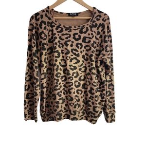 Cheetah print sweater